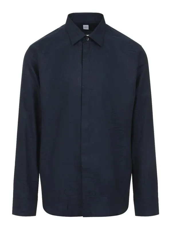 Berluti Chemise - Bleu - Bleu - Homme | R29HTL85001N40