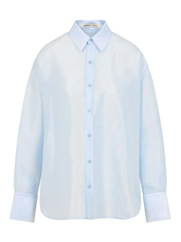 Carven Chemise - Bleu - Bleu - Femme | 6252K21139DUCK