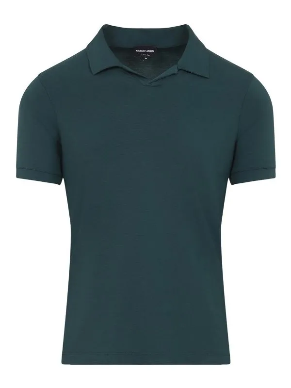 Giorgio Armani Polo - Vert - Vert - Homme | 3GSF51SJP4ZUB002