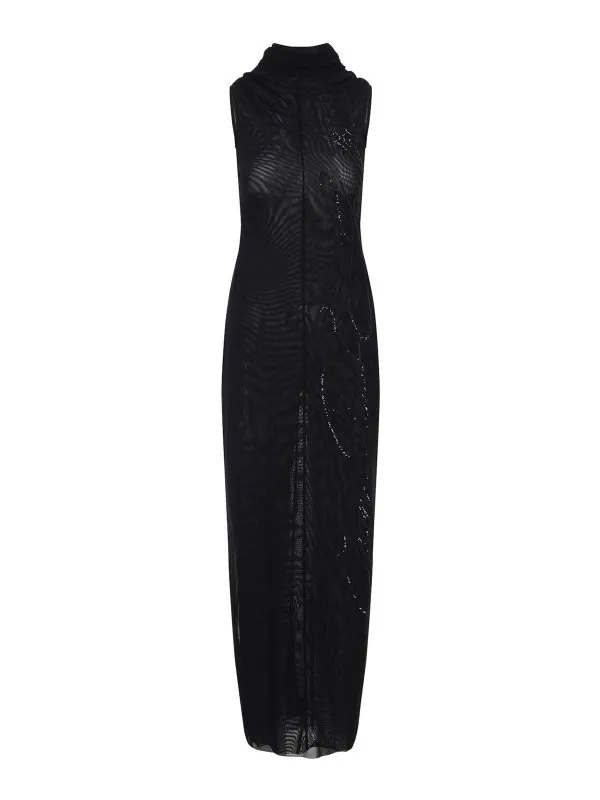 Jean Paul Gaultier Maxi Robe - Noir - Noir | 2503WDR022M0010000
