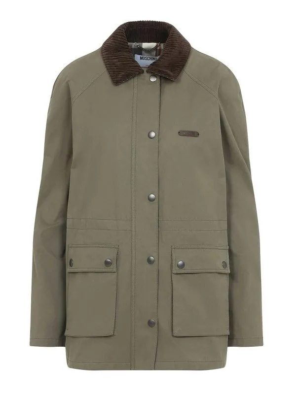 Moschino Veste Casual - Vert - Vert - Femme | 252EA062155182426