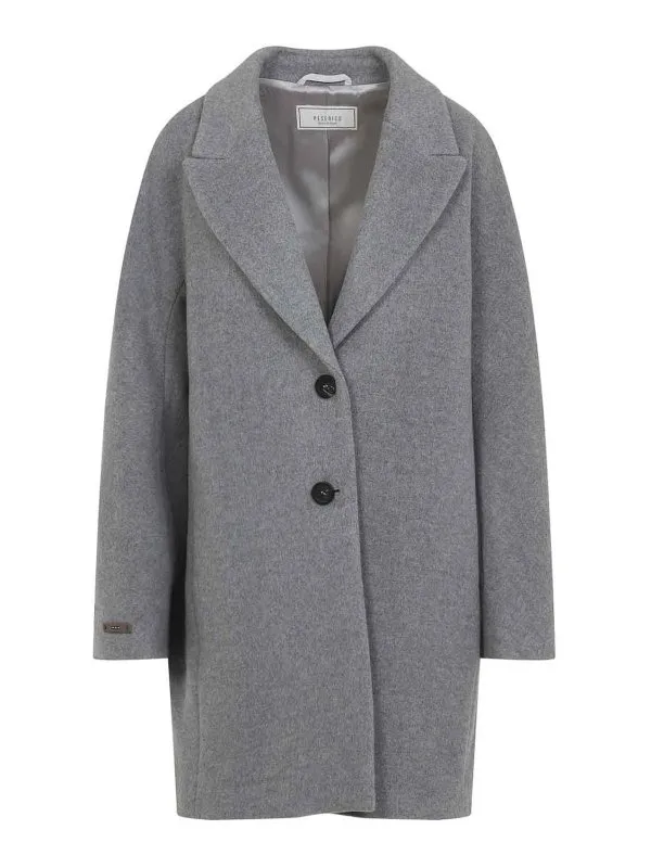 Peserico Manteau Court - Gris - Gris - Femme | S2015703195971