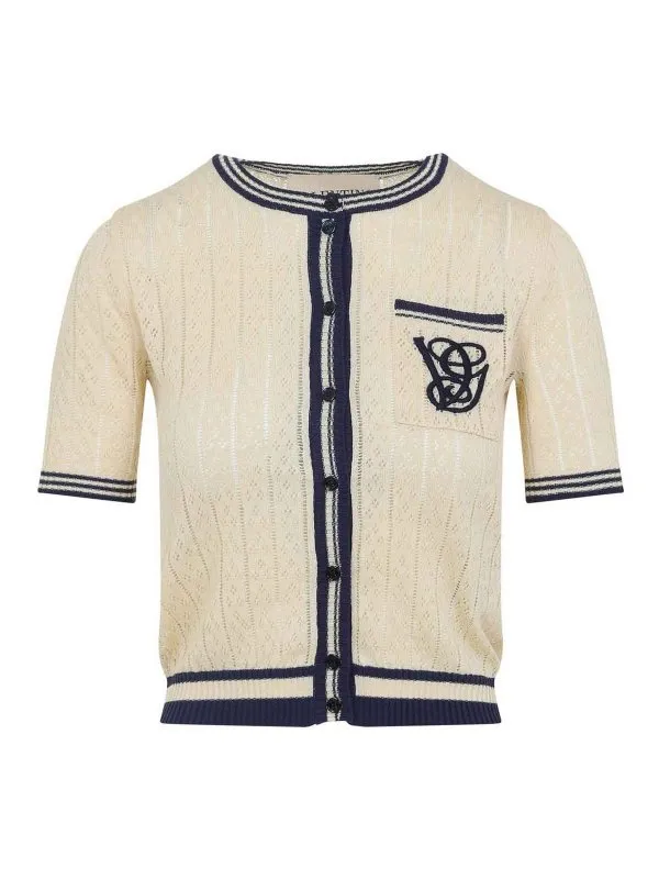 Valentino Cardigan - Bleu - Bleu - Femme | 7B3KA12C9EVBRP