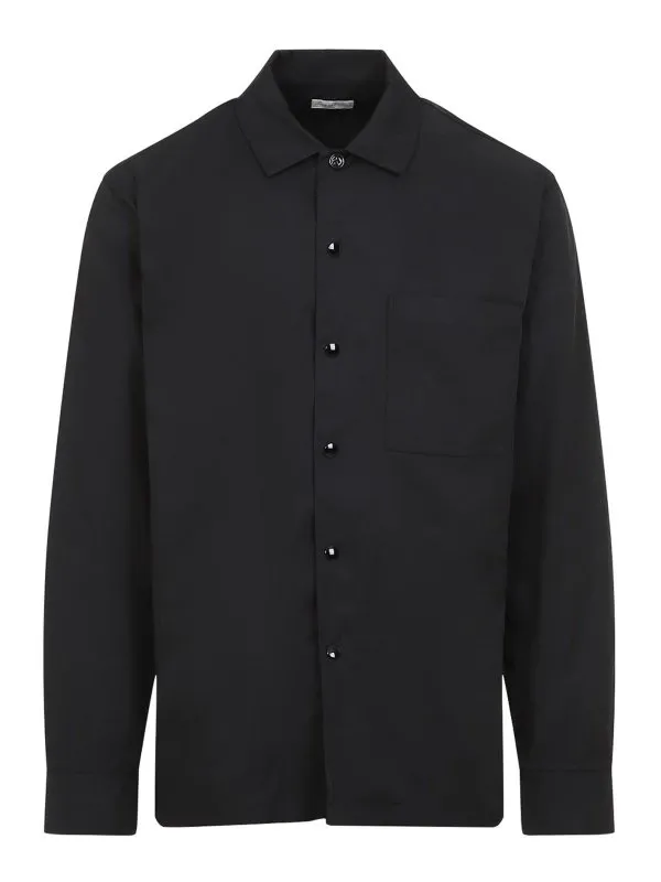Dries Van Noten Chemise - Noir - Noir - Homme | 2510207331275900