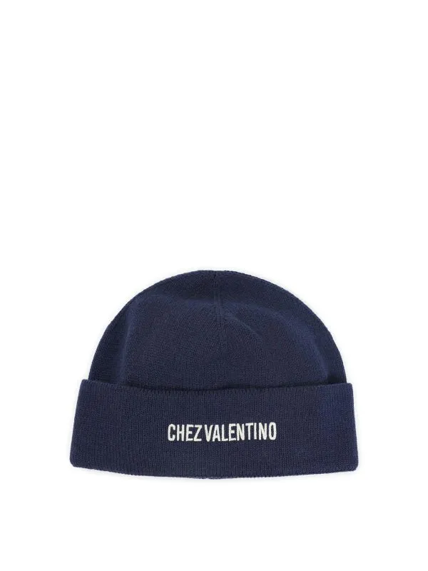 Valentino Garavani Chapeau - Bleu - Bleu - Homme | 7Y2HB02RFZLAEW