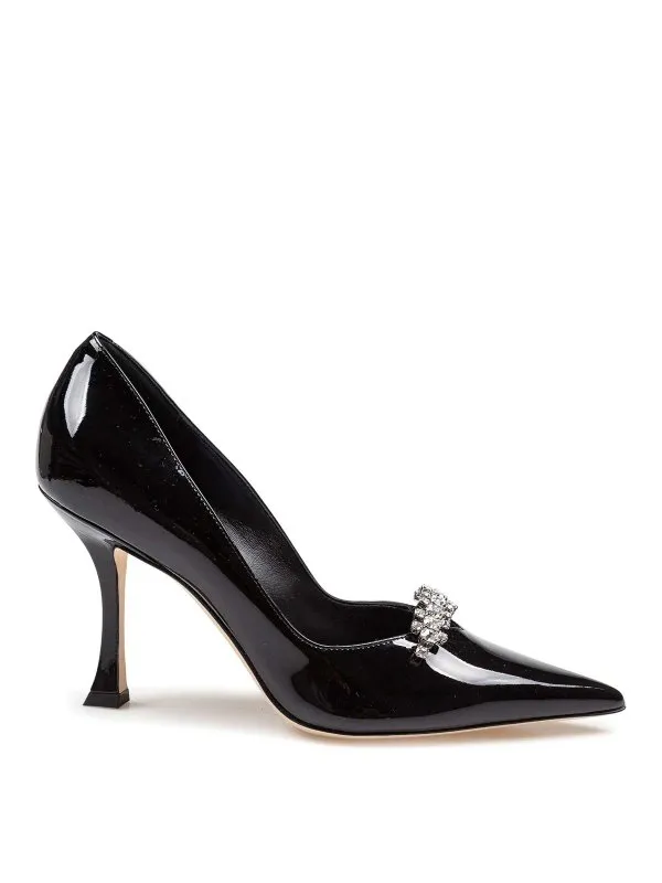 Jimmy Choo Chaussures À Talon - Noir - Noir | BELINDAPUMP90PAT