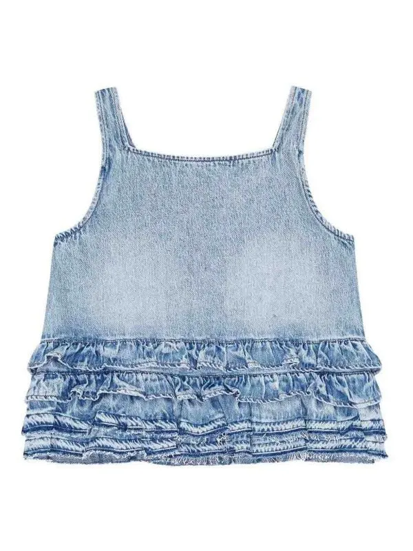 Ganni Top - Bleu - Bleu - Femme | J1818564 | thebs.com