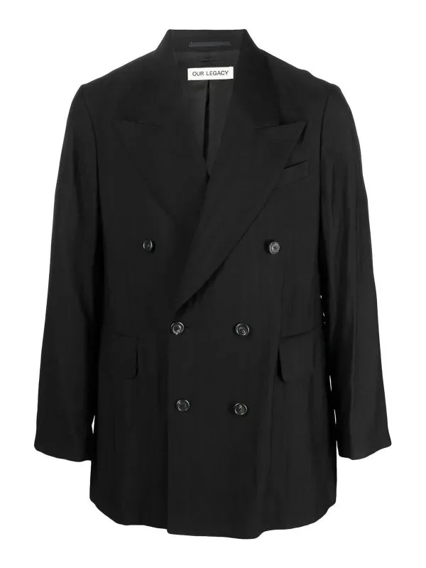 Our Legacy Blazer - Noir - Noir - Homme | M4220SBFBLACK