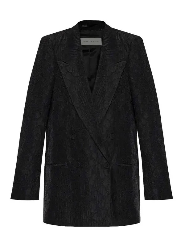 Dries Van Noten Veste Casual - Noir - Noir | 25101040912219E15