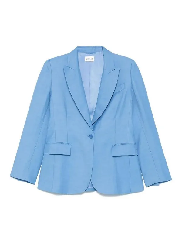 P.A.R.O.S.H. Blazer - Bleu Clair - Bleu Clair - Femme | D420267BLU