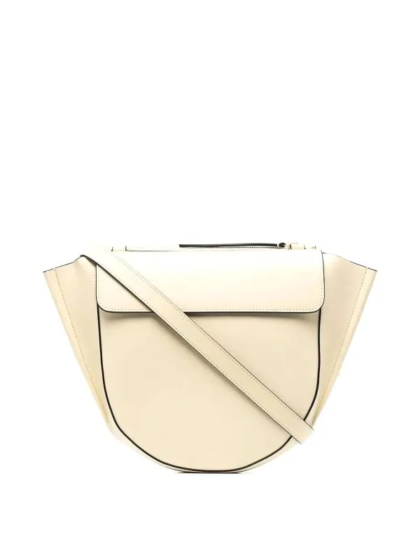 Wandler Sac Bandoulière - Crème - Crème | HORTENSIAMEDIUMSHELL