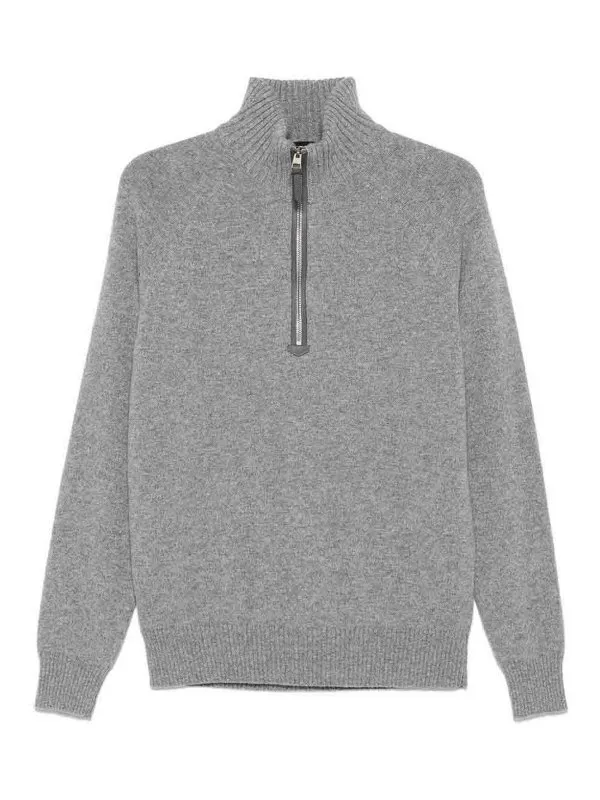 Tom Ford Pull Col Rond - Gris - Gris - Homme | KFL004YMW106IG164