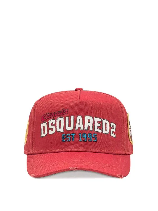 Dsquared2 Chapeau - Rouge - Rouge - Homme | BCM093305C000015096