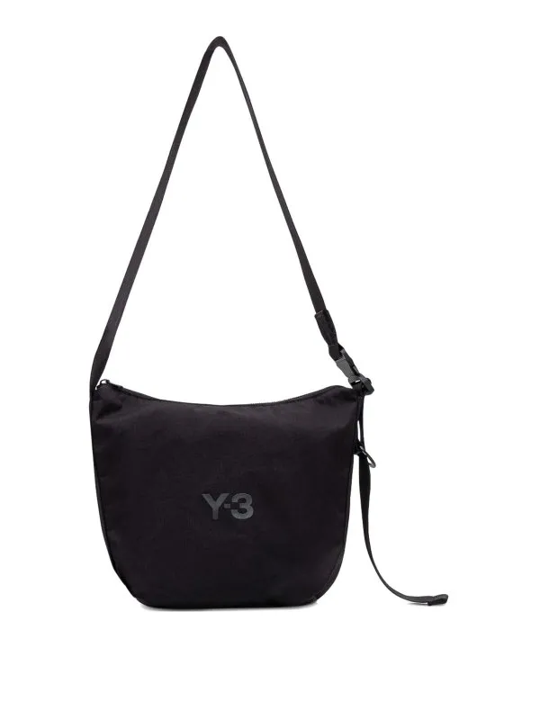 Y-3 Sac Bandoulière - Noir - Noir - Homme | JW6216 | thebs.com