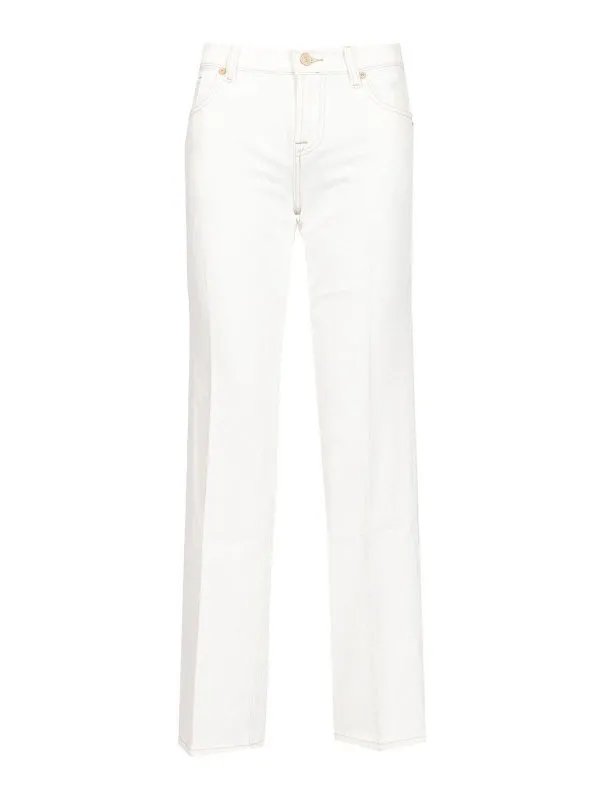 7 For All Mankind Jean Bootcut - Calie | JSIYD520MYMILKWHITE