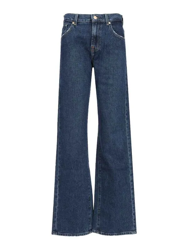 7 For All Mankind Jean Bootcut - Bleu - Bleu | JSSTC100HUDARKBLUE
