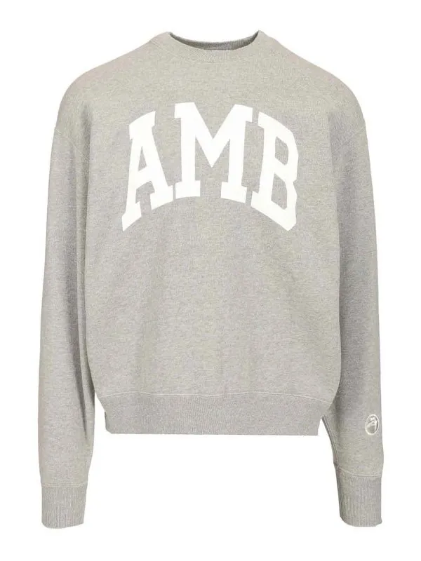 Ambush Pull Col Rond - Amb - Gris - Homme | 1211533215