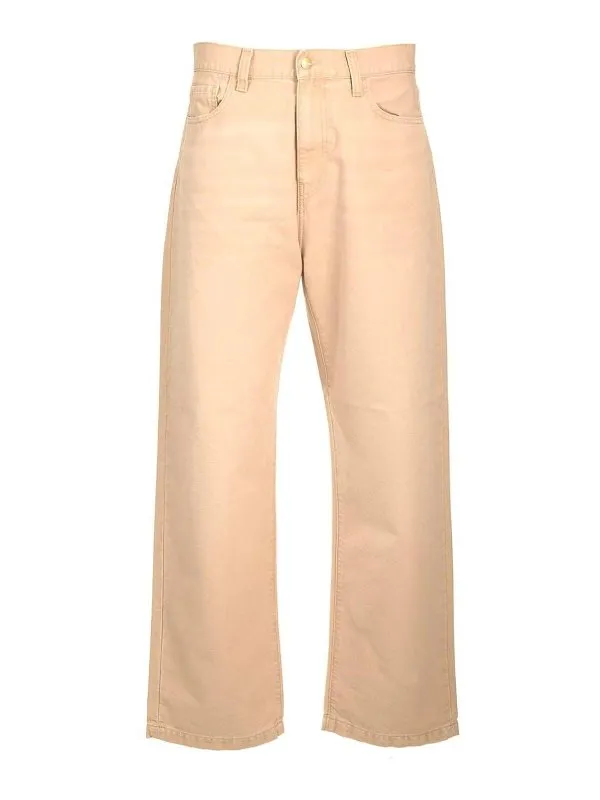 Carhartt Jean Bootcut - Beige - Beige - Homme | I03431807E4O
