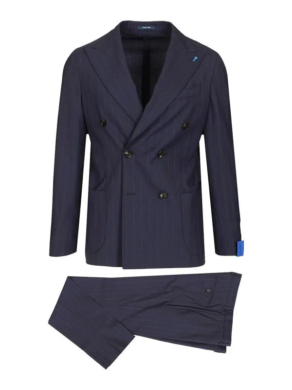 Guarinucci Costume De Cérémonie - Bleu | FORIOMOD0AT1267117