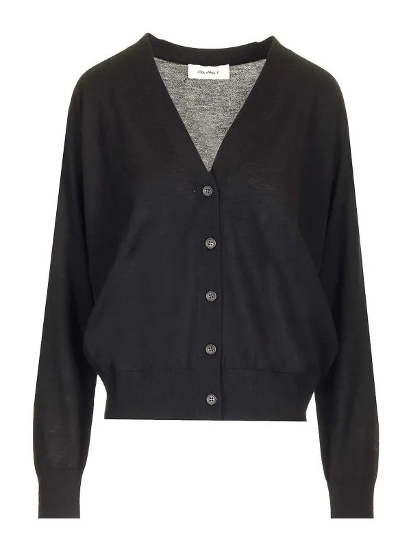 Lisa Yang Cardigan - Cia - Noir - Femme | 2024088BL | thebs.com