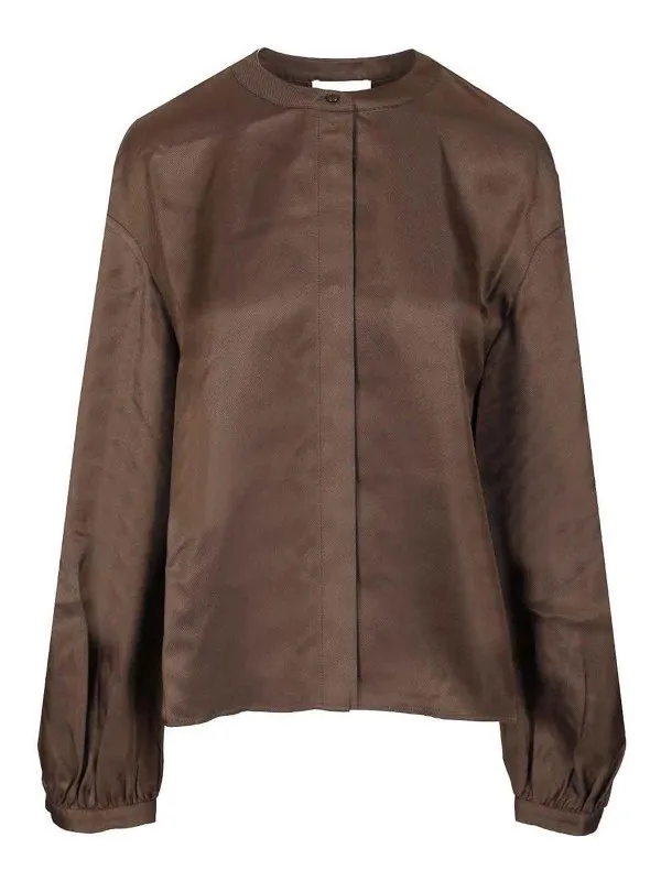 Loulou Studio Short - Marron - Marron - Femme | LEADEEPTAUPE