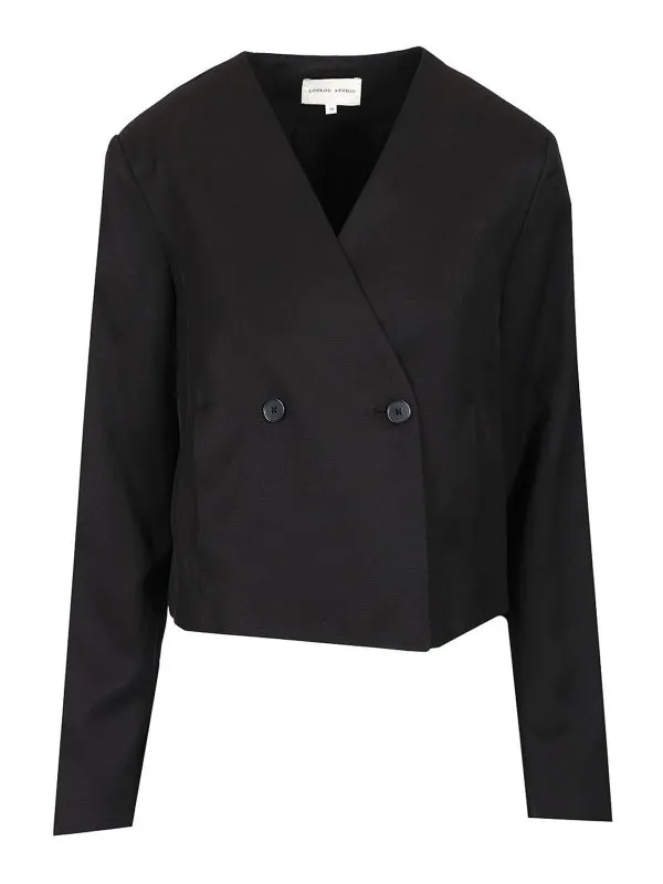 Loulou Studio Blazer - Noir - Noir - Femme | MALLIBLACK