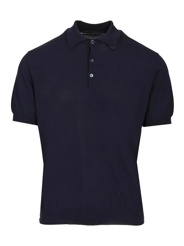 Original Vintage Style Polo - Bleu - Bleu - Homme | DAVISUNICABLU
