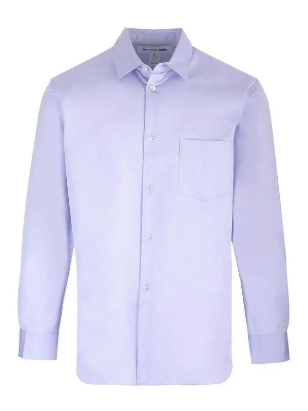 Comme Des Garcons Chemise - Bleu - Bleu - Homme | FZB023PER1BLUE