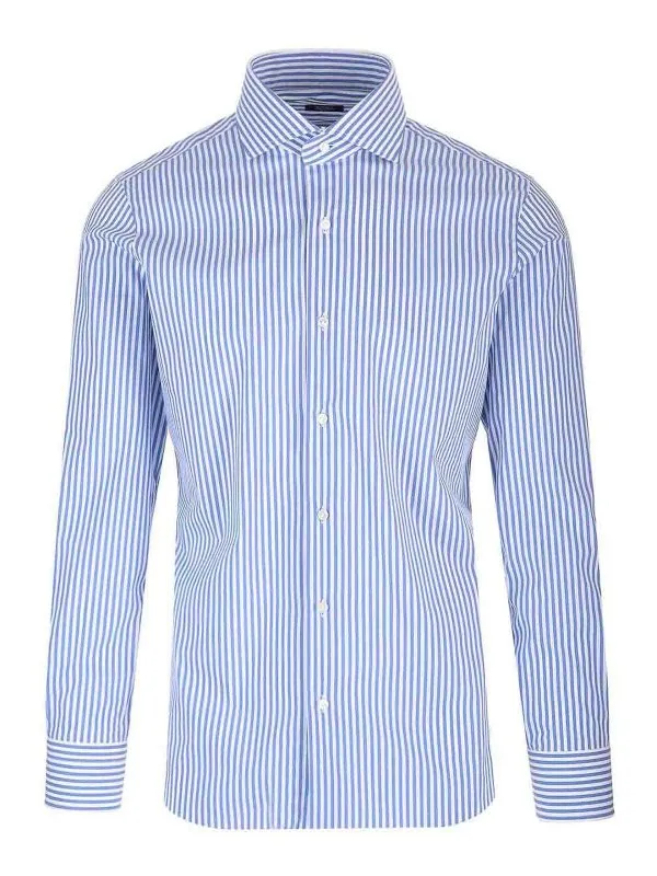 Barba Chemise - Bleu Clair - Bleu Clair - Homme | U13440040003