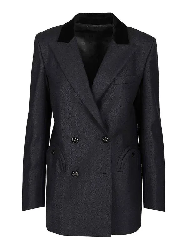 Blazé Milano Blazer - Bleu - Bleu - Femme | BZEBD45MNENB01