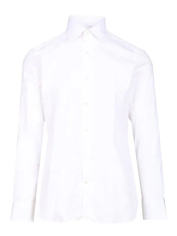 Zegna Chemise - Blanc - Blanc - Homme | 204100A29MS0JI204100A2