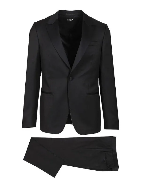 Zegna Costume De Cérémonie - Noir - Noir | 222777A2282KGQ222777A2