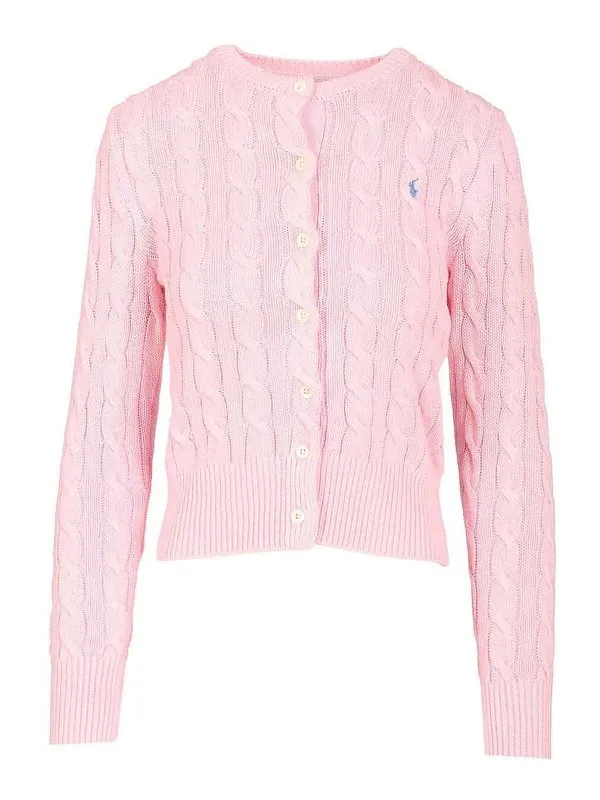 Polo Ralph Lauren Cardigan - Rose - Rose - Femme | 211891643004