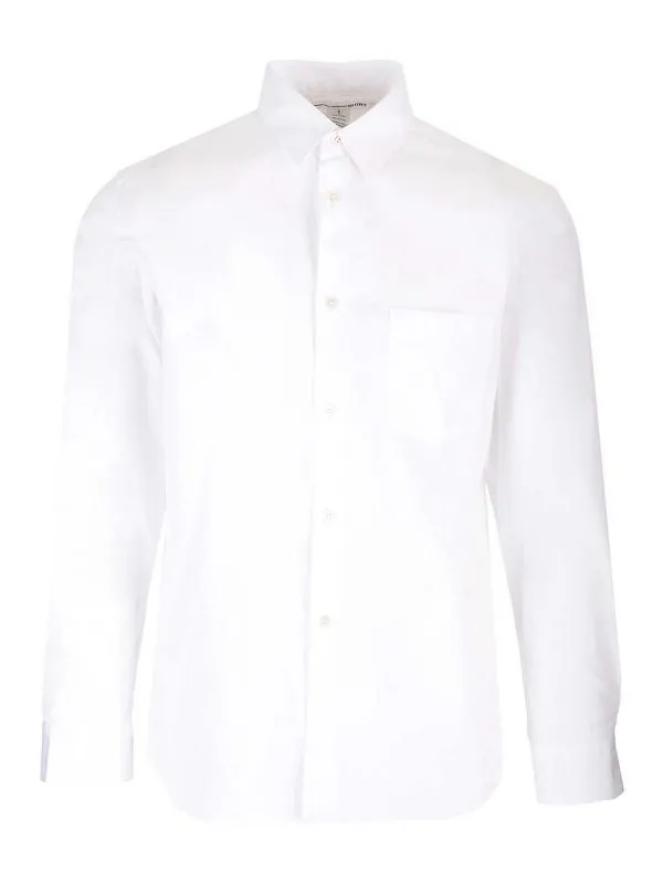 Comme Des Garcons Chemise - Blanc - Blanc - Homme | FZB021PER3