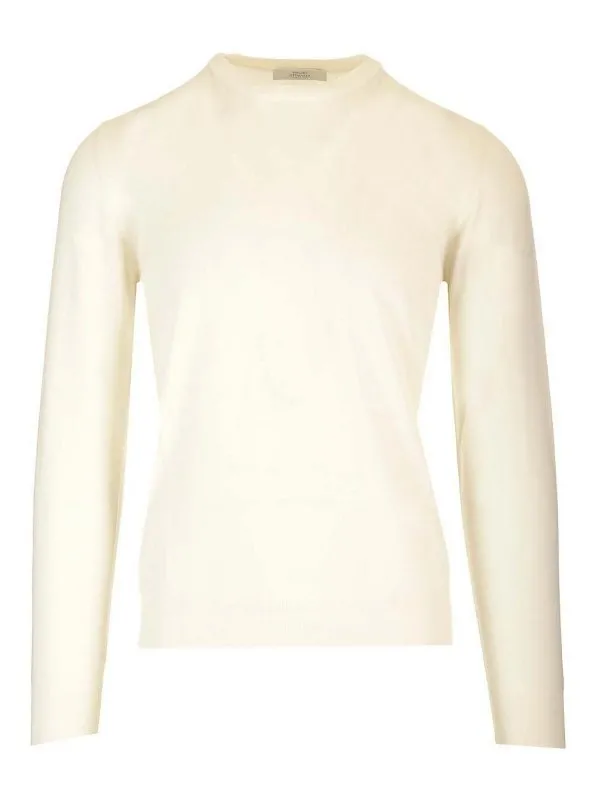 Mauro Ottaviani Pull Col Rond - Blanc - Blanc | WH0110018387S