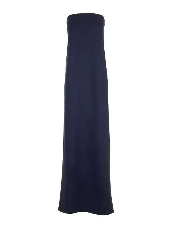 Norma Kamali Maxi Robe - Bleu - Bleu | ST2243TEA67951TRUENAVY
