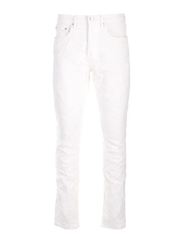 Purple Brand Jean Bootcut - Blanc - Blanc | P005SSWH324WHITE