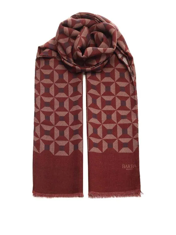 Barba Écharpe - Rouge - Rouge - Homme | SCARF16 | thebs.com