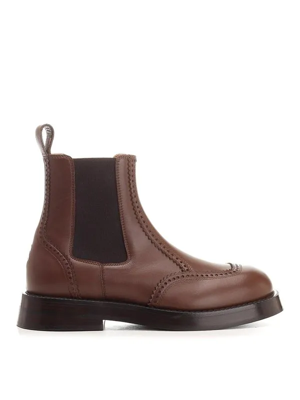 Alexander Mcqueen Bottes - Marron - Marron | 814159WIACL2000