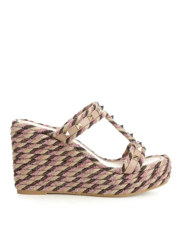 Valentino Garavani Sandales - Rockstud - Violet | 6W2S0GI5FJGQM7