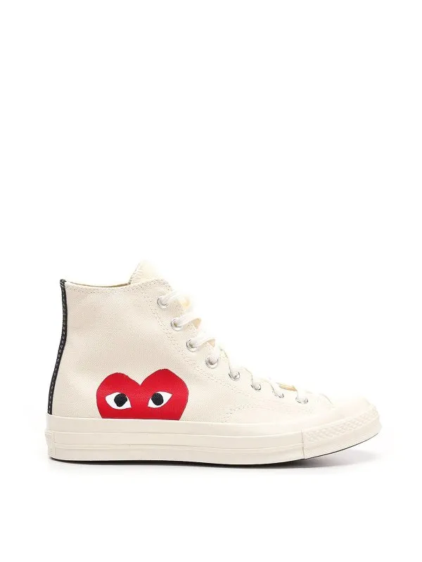 Comme des Garçons Play Baskets - Chuck 70 | P1K112MAN2WHITE