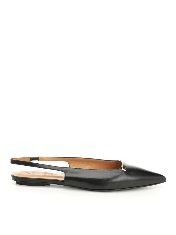 Tod's Ballerines - Noir - Noir - Femme | XXW10K0JL80BSSB999