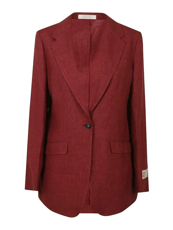 Massimo Alba Blazer - Rouge Clair - Femme | M27D0ALINET3231U350