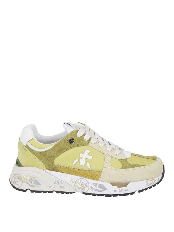 Premiata Baskets - Jaune - Jaune - Femme | MASED7398 | thebs.com