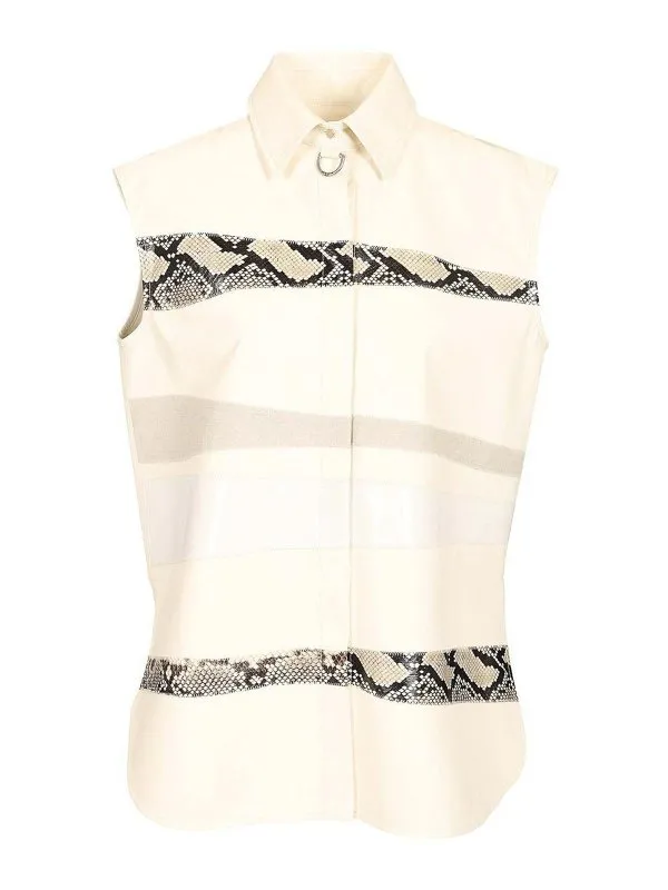 Durazzi Milano Chemise - Blanc - Blanc | SS25LSH01077SUPI001