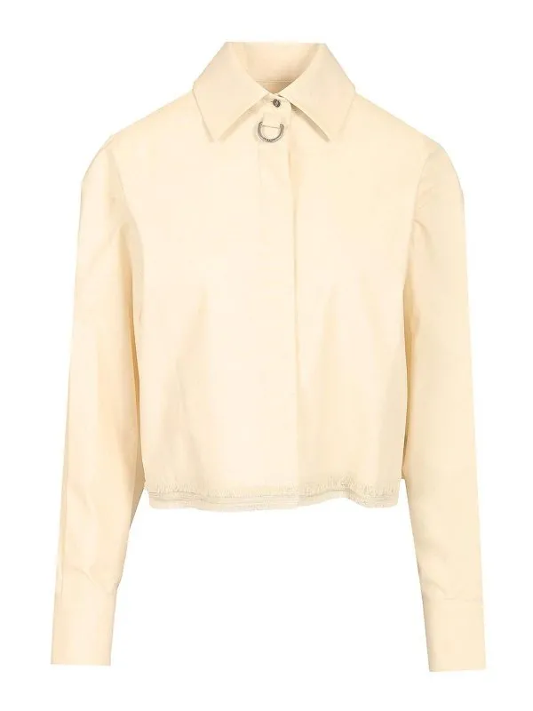 Durazzi Milano Chemise - Blanc - Blanc - Femme | SS25SH02069POPI001