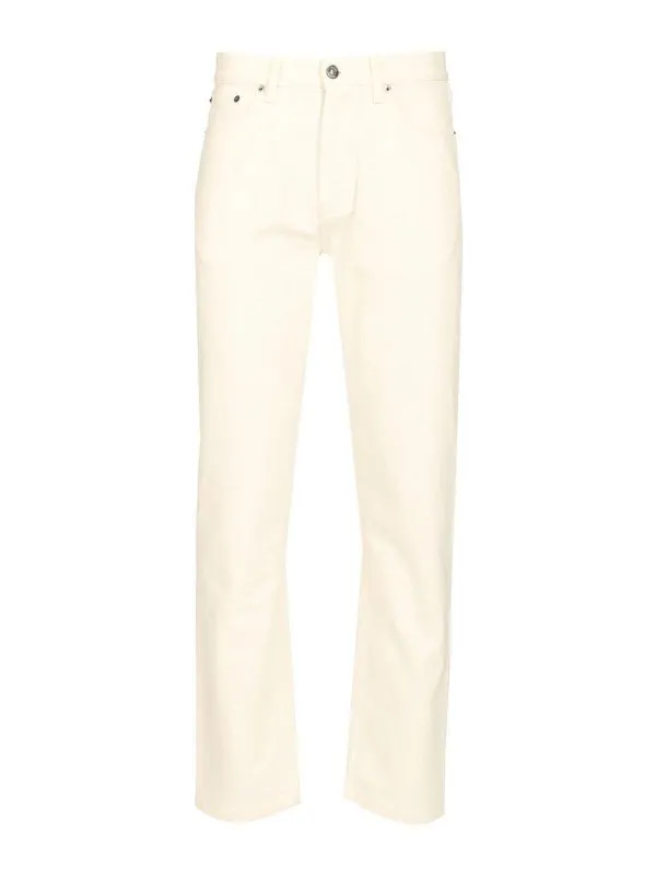 Zegna Jean Bootcut - Blanc - Blanc - Homme | UFIB9A9508N00