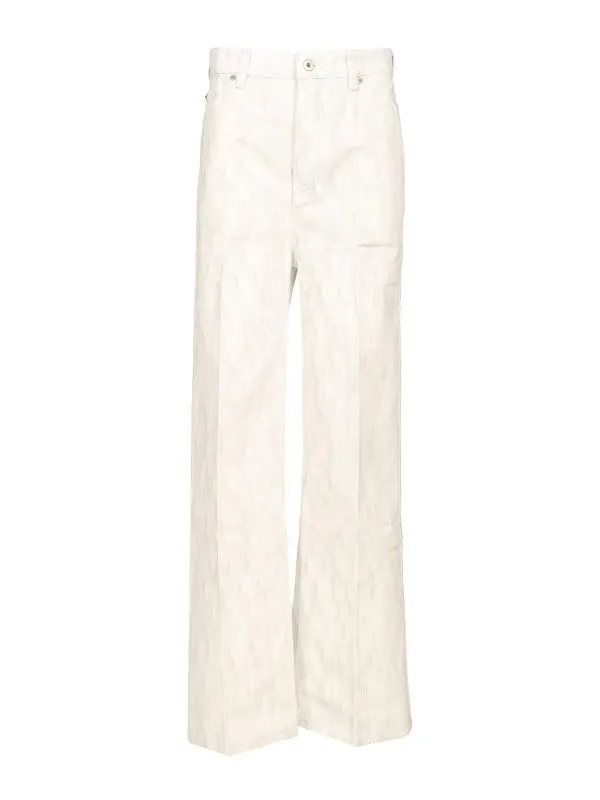 Loewe Jean Bootcut - Blanc - Blanc - Femme | S540Y11X982100