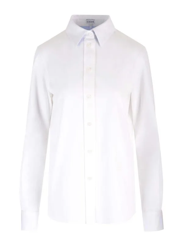 Loewe Chemise - Blanc - Blanc - Femme | S540Y05X972100