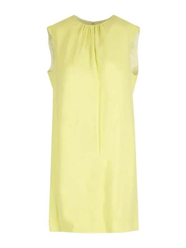 Lanvin Robe Courte - Jaune - Jaune - Femme | RWDR00255606P2387